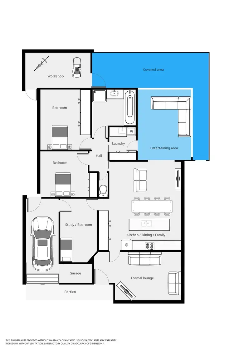 Floorplan of Homely house listing, 12 Carmela Court, Mildura VIC 3500