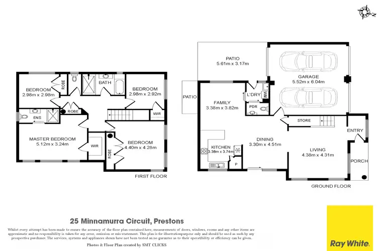 Floorplan of Homely house listing, 25 Minnamurra Circuit, Prestons NSW 2170
