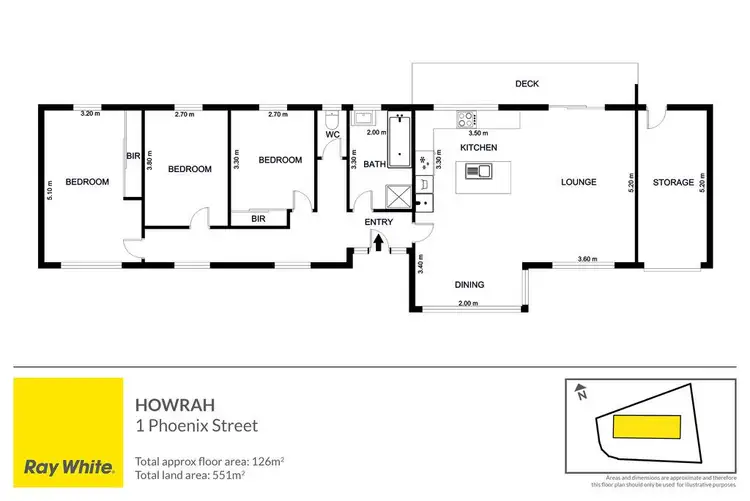 Floorplan of Homely house listing, 1 Phoenix Street, Howrah TAS 7018
