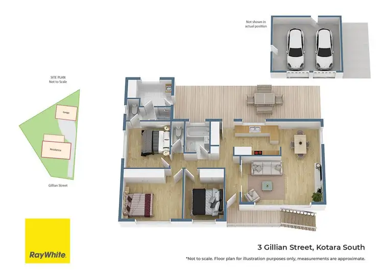 Floorplan of Homely house listing, 3 Gillian Street, Kotara South NSW 2289
