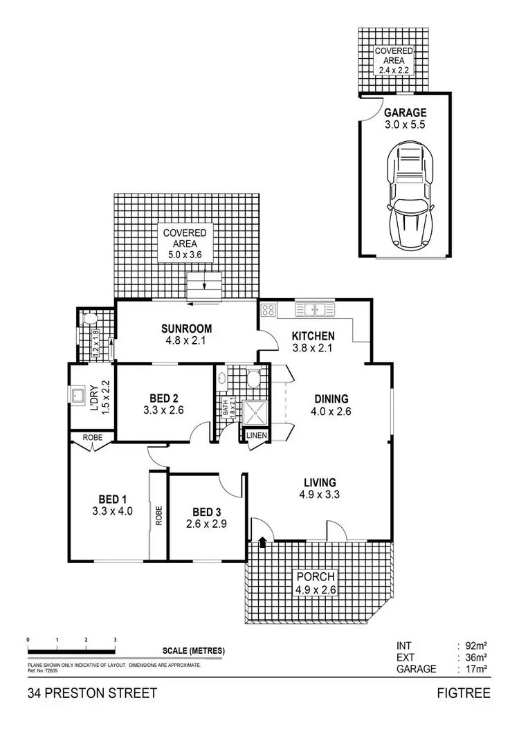 Floorplan of Homely house listing, 34 Preston Street, Figtree NSW 2525