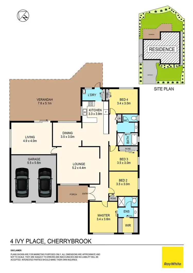 Floorplan of Homely house listing, 4 Ivy Place, Cherrybrook NSW 2126