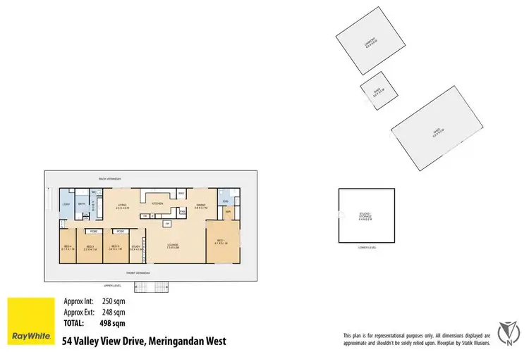Floorplan of Homely house listing, 54 Valley View Drive, Meringandan West QLD 4352