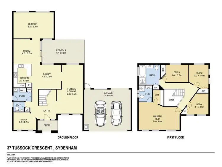 Floorplan of Homely house listing, 37 Tussock Crescent, Sydenham VIC 3037