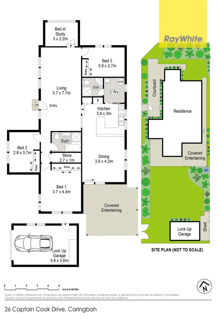Floorplan of Homely house listing, 26 Captain Cook Drive, Caringbah NSW 2229