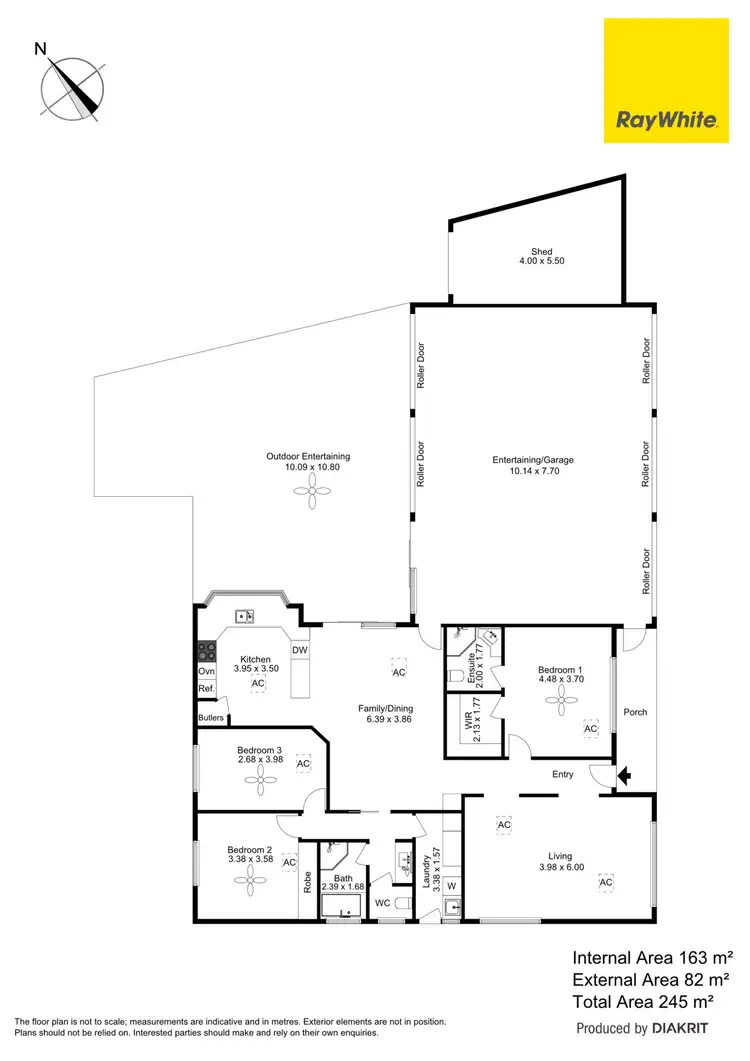 Floorplan of Homely house listing, 24 Talladira Way, Woodcroft SA 5162