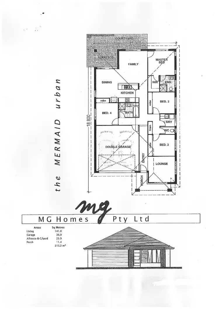 Floorplan of Homely house listing, 15 Cowrie Crescent, Burpengary East QLD 4505