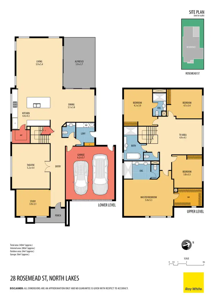 Floorplan of Homely house listing, 28 Rosemead Street, North Lakes QLD 4509