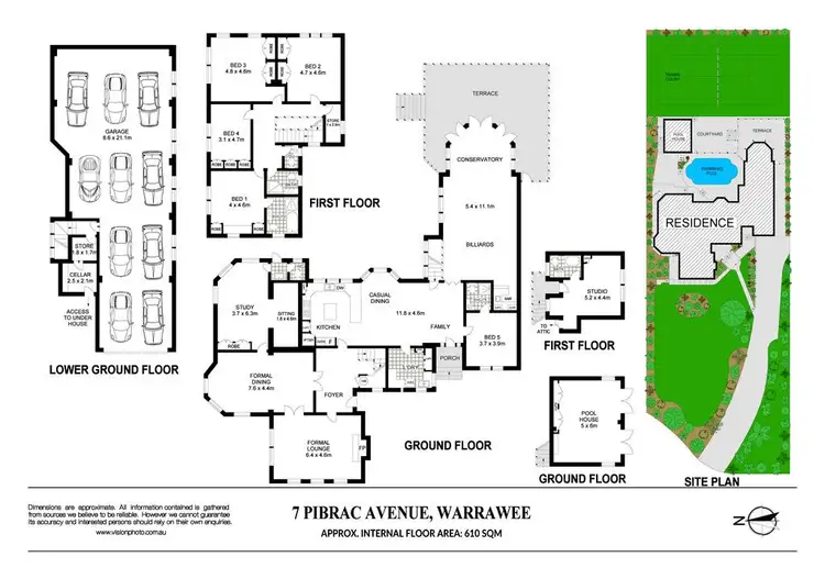 Floorplan of Homely house listing, 7 Pibrac Avenue, Warrawee NSW 2074