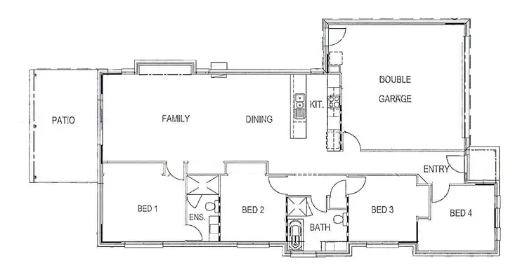 Floorplan of Homely house listing, 26 William Street, Collingwood Park QLD 4301