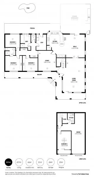 Floorplan of Homely house listing, 6 Cooinda Crescent, Athelstone SA 5076