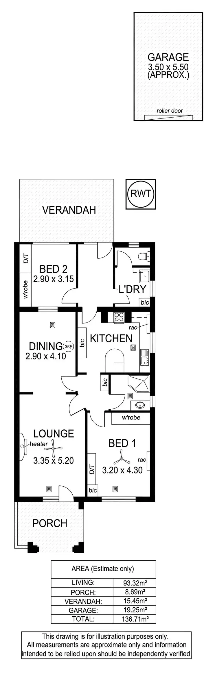 Floorplan of Homely house listing, 2A Michel Avenue, Plympton SA 5038