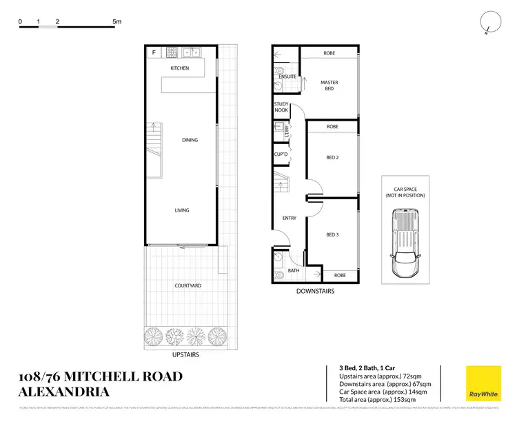Floorplan of Homely apartment listing, 108/76 Mitchell Road, Alexandria NSW 2015