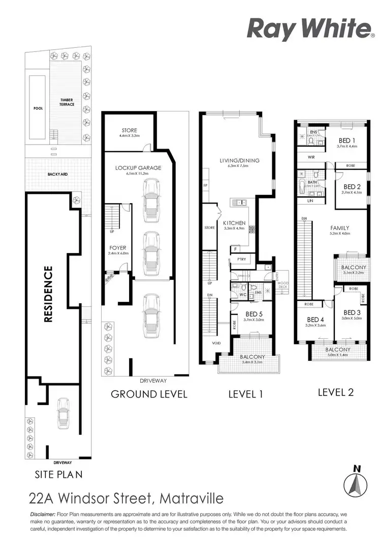 Floorplan of Homely other listing, 22A Windsor Street, Matraville NSW 2036