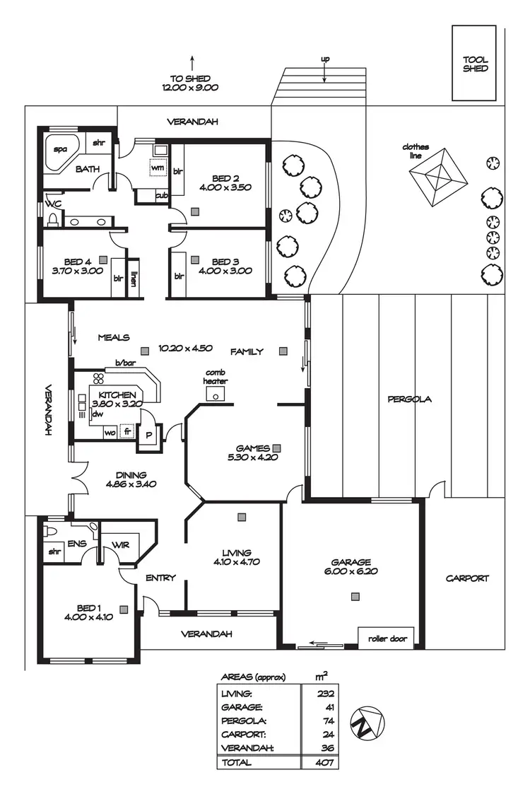 Floorplan of Homely house listing, 11 Evans Street, Woodside SA 5244