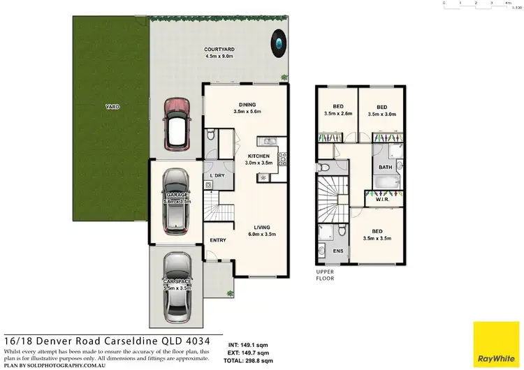 Floorplan of Homely townhouse listing, 16/18 Denver Road, Carseldine QLD 4034