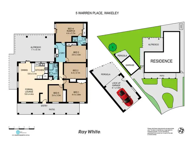 Floorplan of Homely house listing, 5 Warren Place, Wakeley NSW 2176