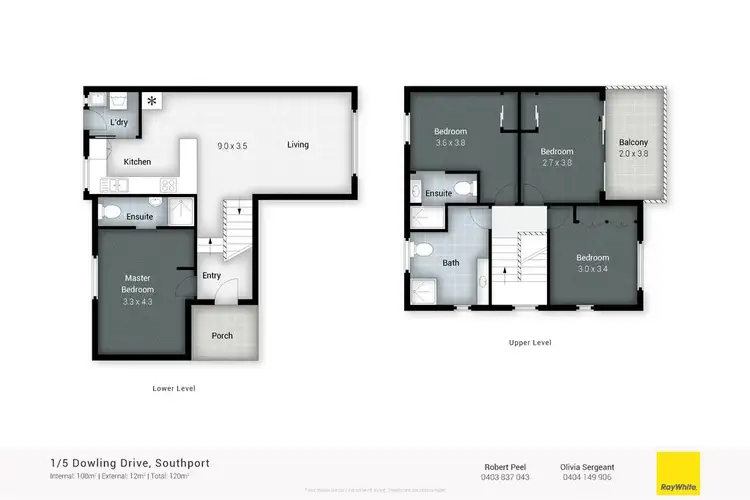 Floorplan of Homely other listing, 1/5 Dowling Drive, Southport QLD 4215