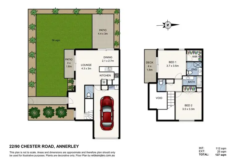 Floorplan of Homely townhouse listing, 22/90 Chester Road, Annerley QLD 4103