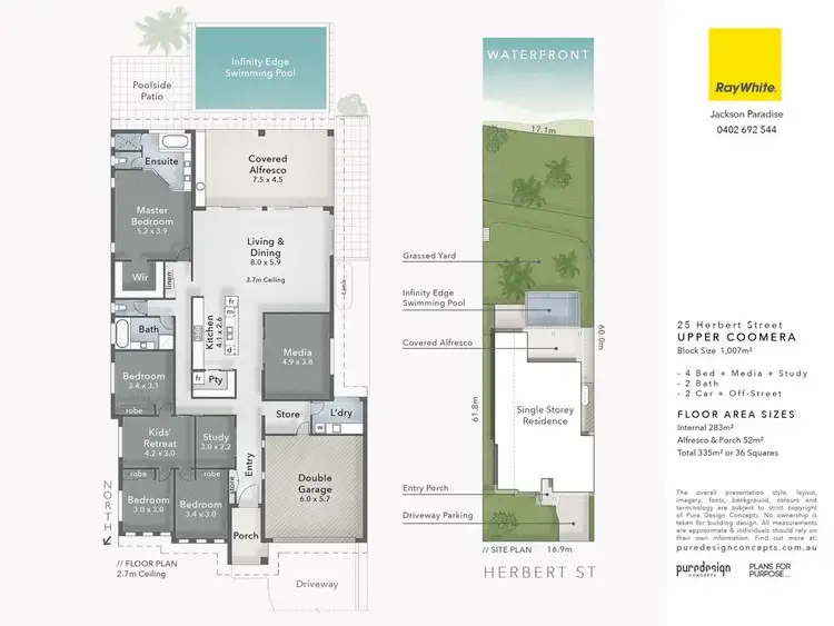Floorplan of Homely house listing, 25 Herbert Street, Upper Coomera QLD 4209