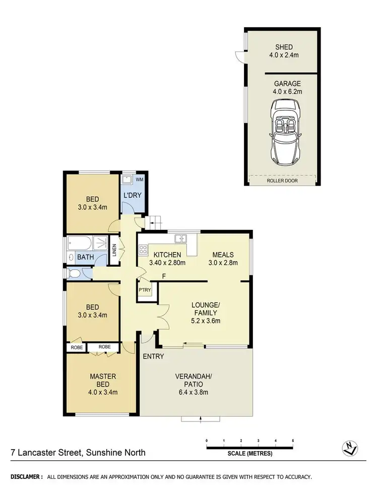 Floorplan of Homely house listing, 7 Lancaster Street, Sunshine North VIC 3020