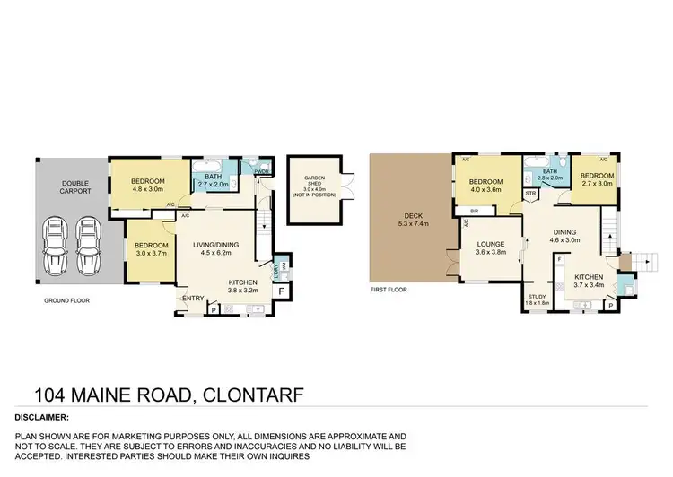 Floorplan of Homely house listing, 104 Maine Road, Clontarf QLD 4019