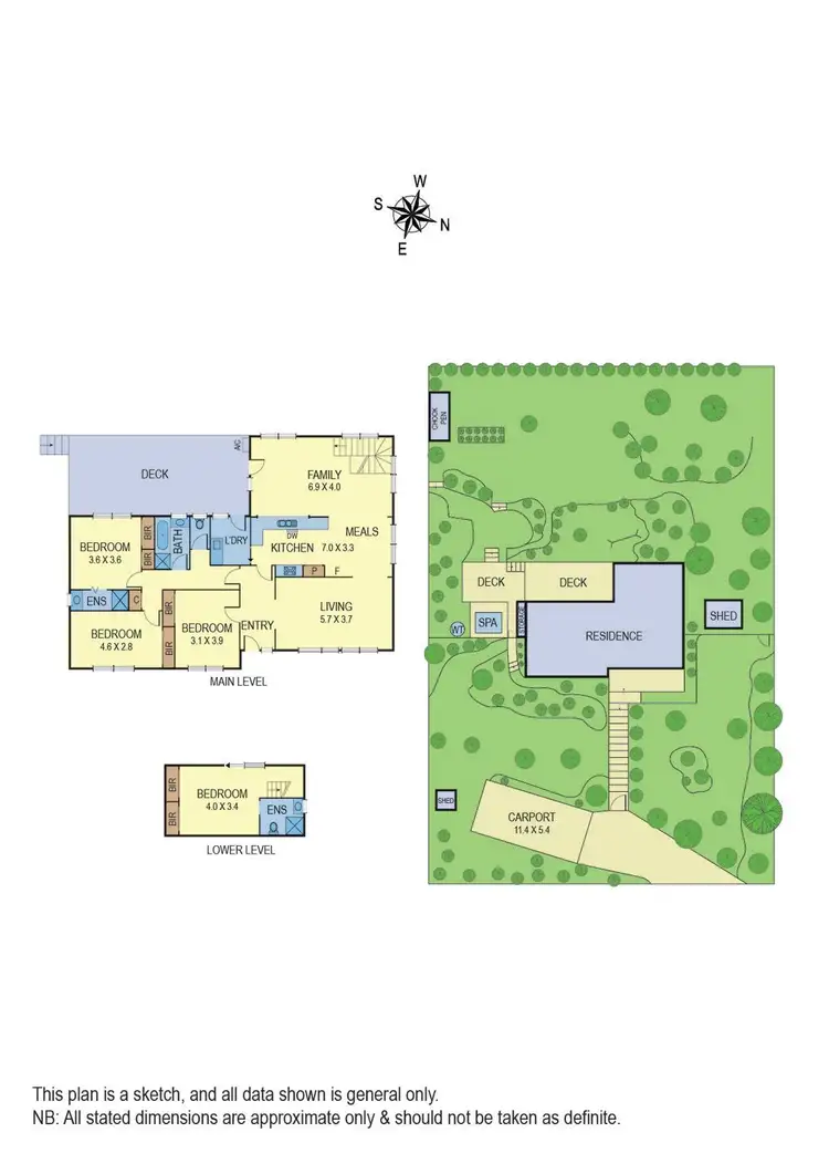 Floorplan of Homely house listing, 30 Warrawee Road, Mount Evelyn VIC 3796