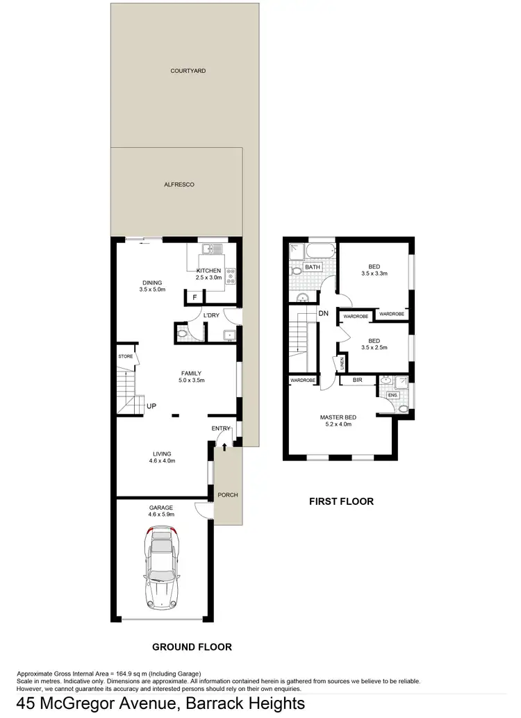 Floorplan of Homely other listing, 45 McGregor Avenue, Barrack Heights NSW 2528