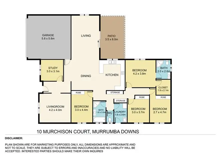 Floorplan of Homely house listing, 10 Murchison Court, Murrumba Downs QLD 4503