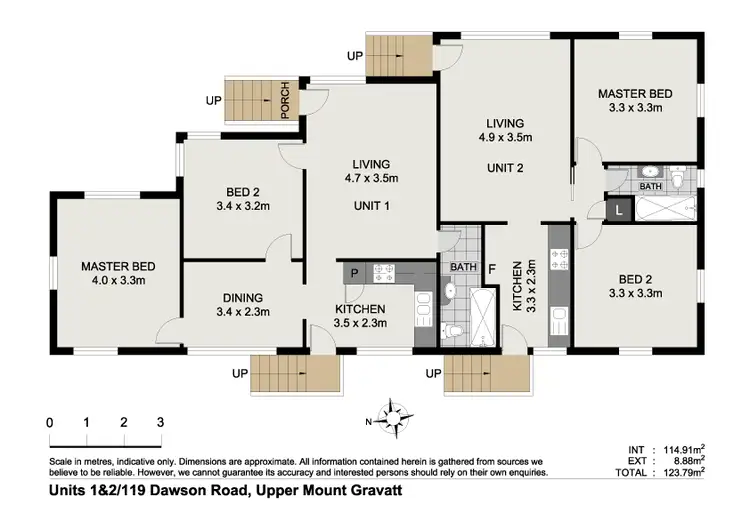 Floorplan of Homely house listing, 119 Dawson Road, Upper Mount Gravatt QLD 4122