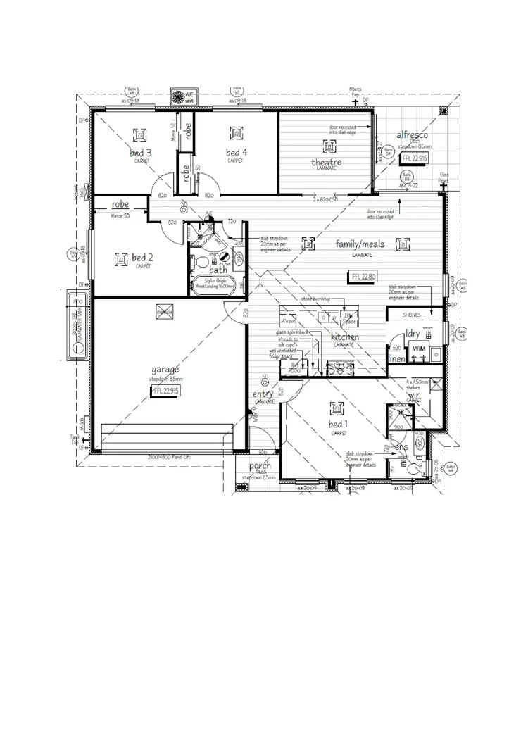 Floorplan of Homely house listing, 135 Armoury Road, Jordan Springs NSW 2747