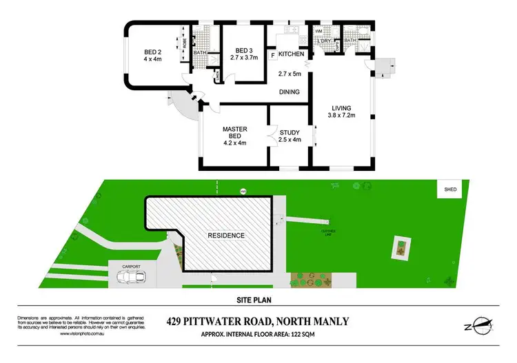 Floorplan of Homely house listing, 429 Pittwater Road, North Manly NSW 2100