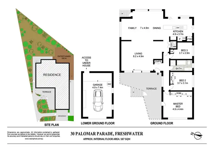 Floorplan of Homely house listing, 30 Palomar Parade, Freshwater NSW 2096