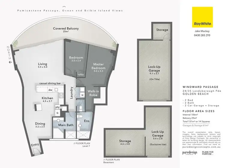 Floorplan of Homely apartment listing, 24/35 Landsborough Parade, Golden Beach QLD 4551