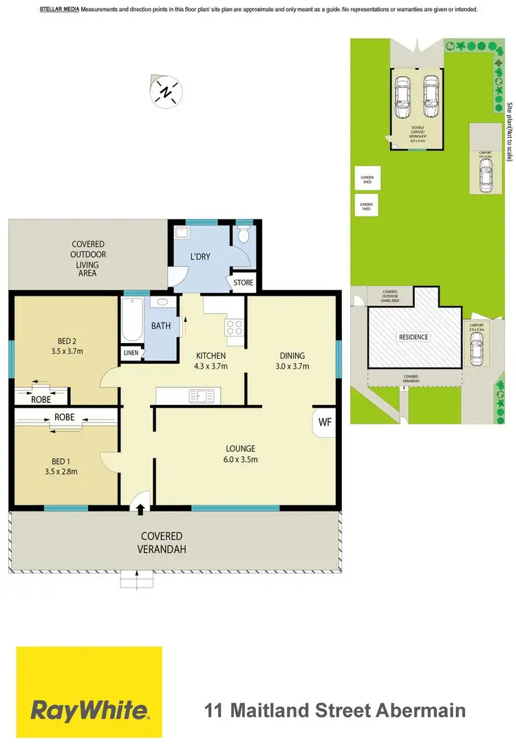 Floorplan of Homely house listing, 11 Maitland Street, Abermain NSW 2326