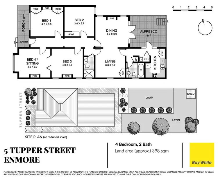 Floorplan of Homely house listing, 5 Tupper Street, Enmore NSW 2042