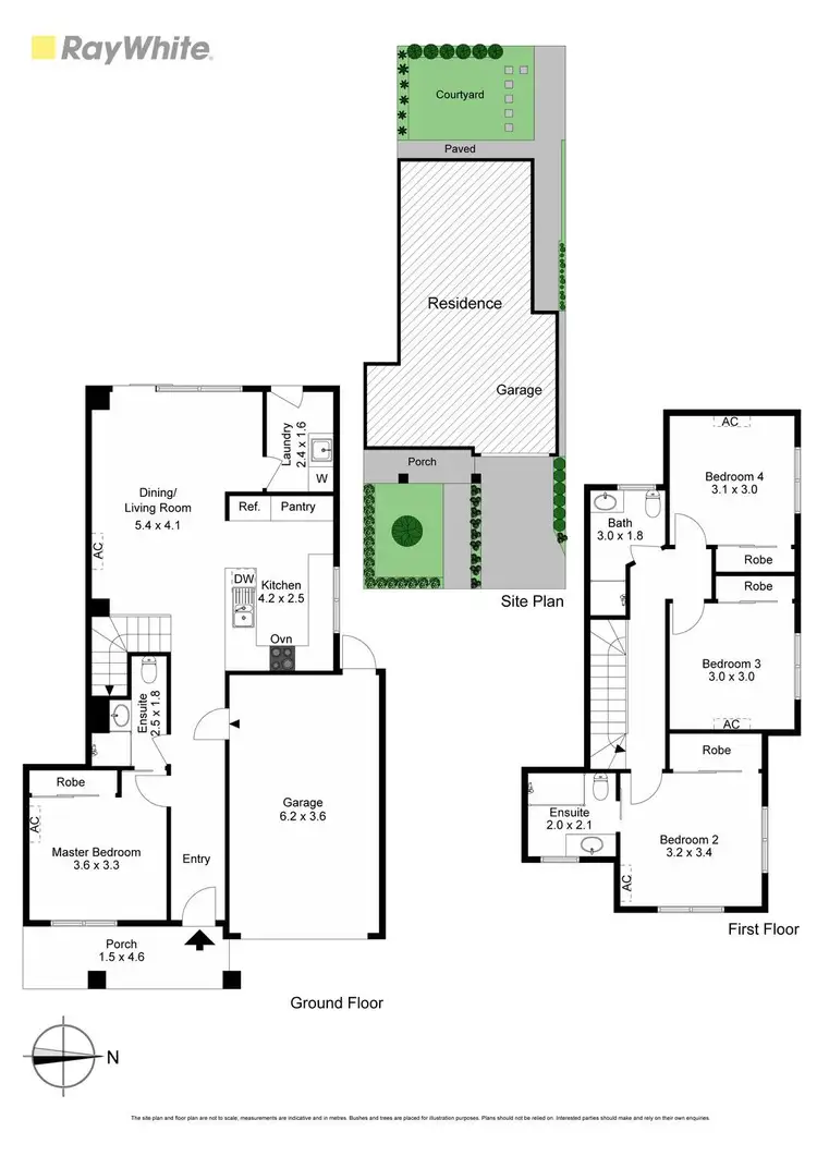 Floorplan of Homely townhouse listing, 1/17 Alexander Avenue, Oakleigh East VIC 3166