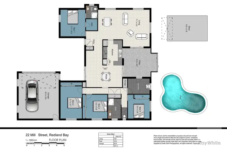 Floorplan of Homely house listing, 22 Mill Street, Redland Bay QLD 4165