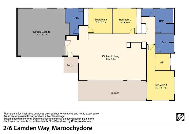 Floorplan of Homely house listing, Lot 2/6 Camden Way, Maroochydore QLD 4558