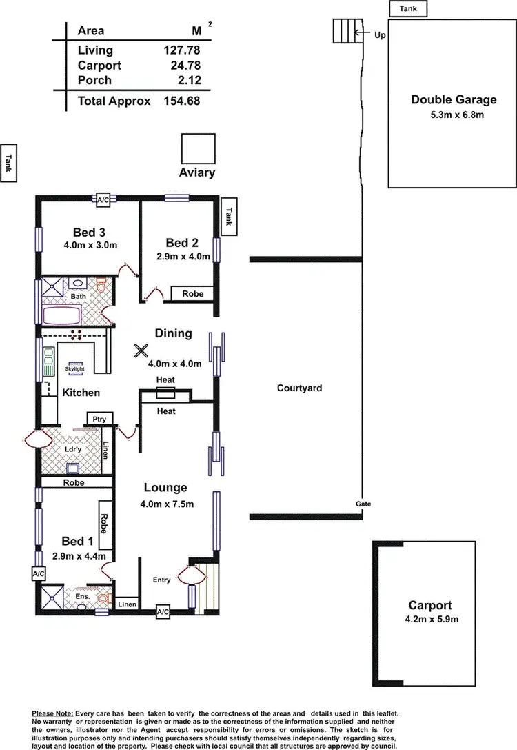 Floorplan of Homely house listing, 5 Jones Court, Highbury SA 5089