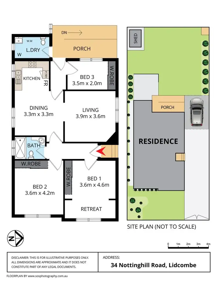 Floorplan of Homely house listing, 34 Nottinghill Road, Lidcombe NSW 2141