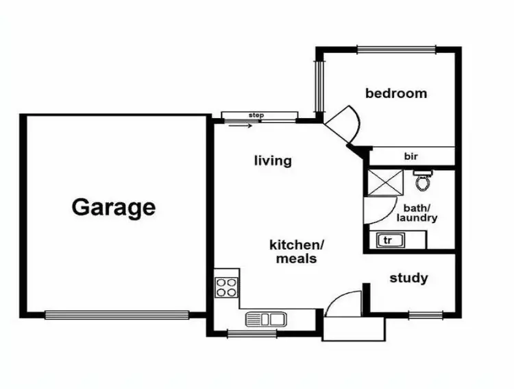 Floorplan of Homely unit listing, 2/6 Jinghi Road, Reservoir VIC 3073