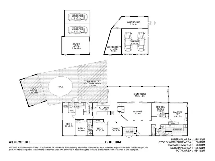 Floorplan of Homely house listing, 49 Orme Road, Buderim QLD 4556