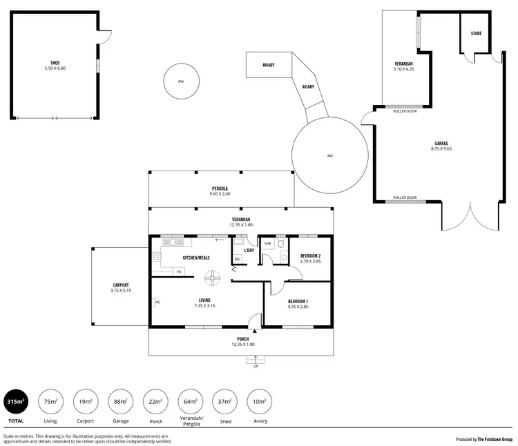 Floorplan of Homely house listing, 13 Baker Street, Callington SA 5254