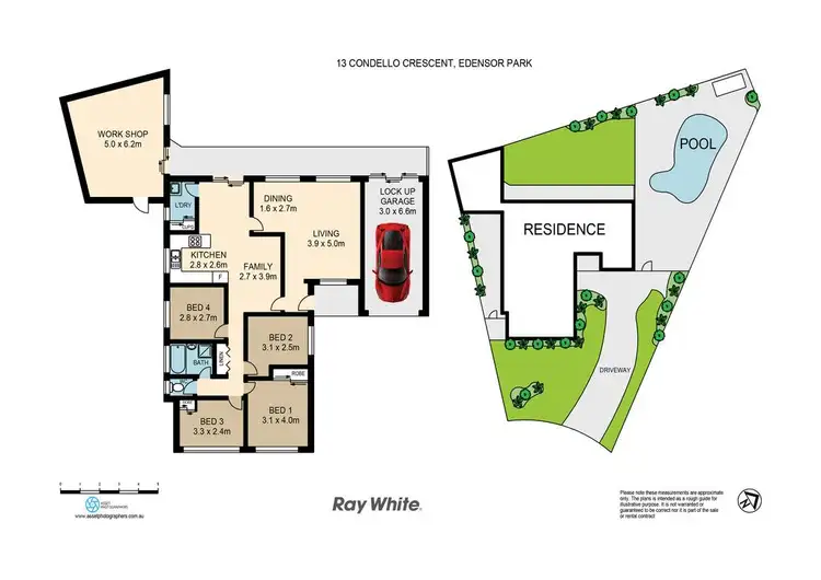 Floorplan of Homely house listing, 13 Condello Crescent, Edensor Park NSW 2176