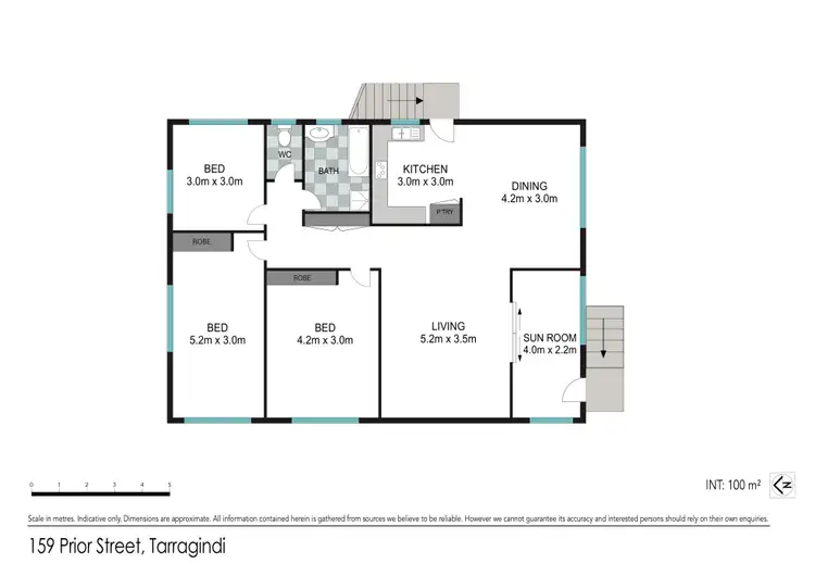 Floorplan of Homely house listing, 159 Prior Street, Tarragindi QLD 4121