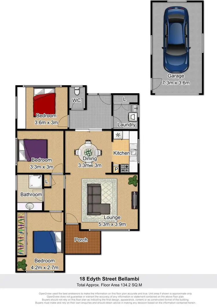 Floorplan of Homely house listing, 18 Edyth Street, Bellambi NSW 2518