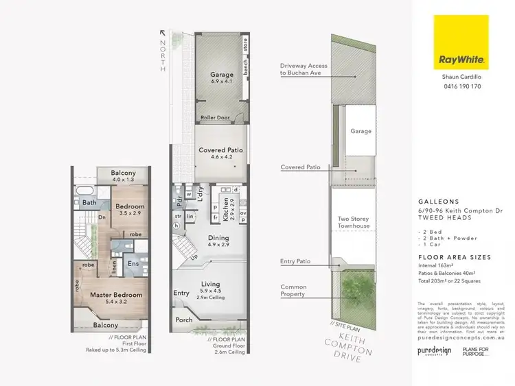 Floorplan of Homely apartment listing, 6/90-96 Keith Compton Drive, Tweed Heads NSW 2485