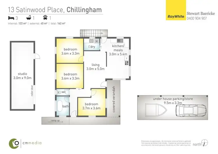 Floorplan of Homely house listing, 13 Satinwood Place, Chillingham NSW 2484