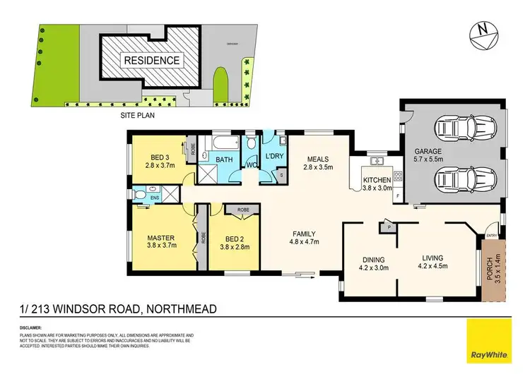 Floorplan of Homely house listing, 1/213 Windsor Road, Northmead NSW 2152